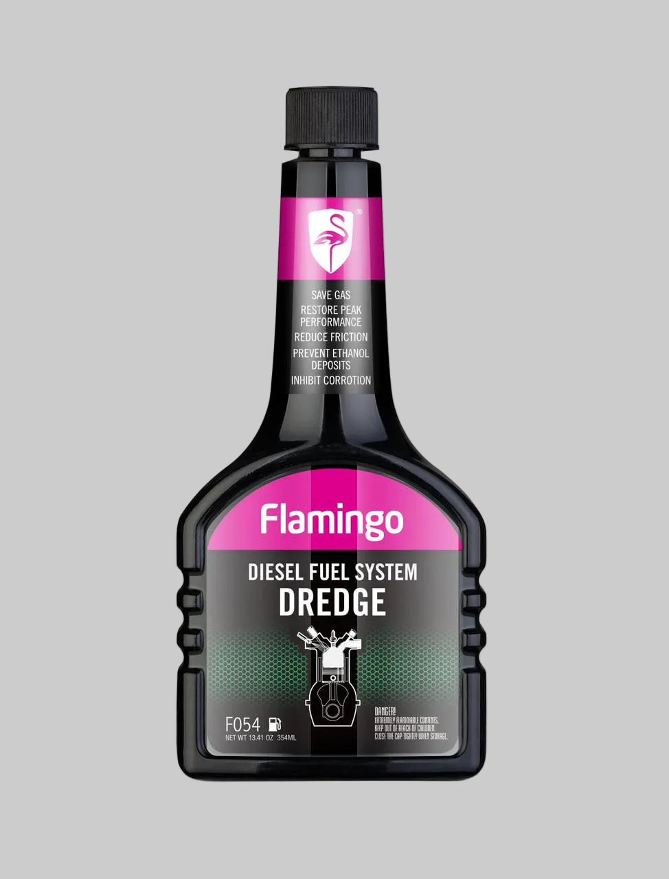 Flamingo’s Diesel Fuel System Dredge 355ML