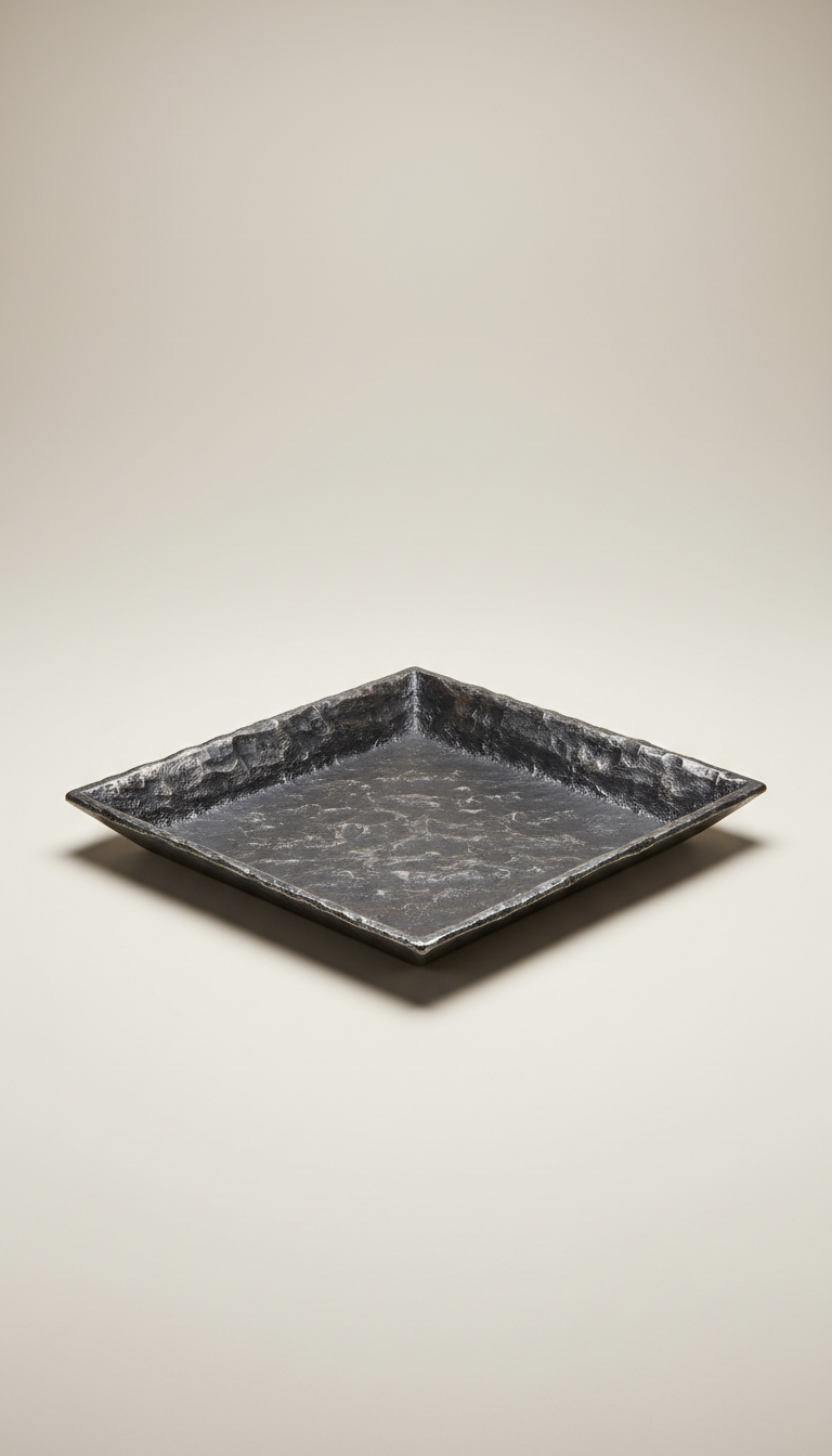 Minimalist Steel Valet Tray