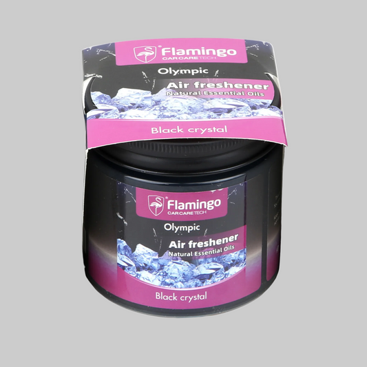 Flamingo Olympic Black Crystal Air Freshner