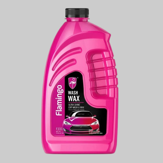 Flamingo Car Wash & Wax Shampoo 1ltr