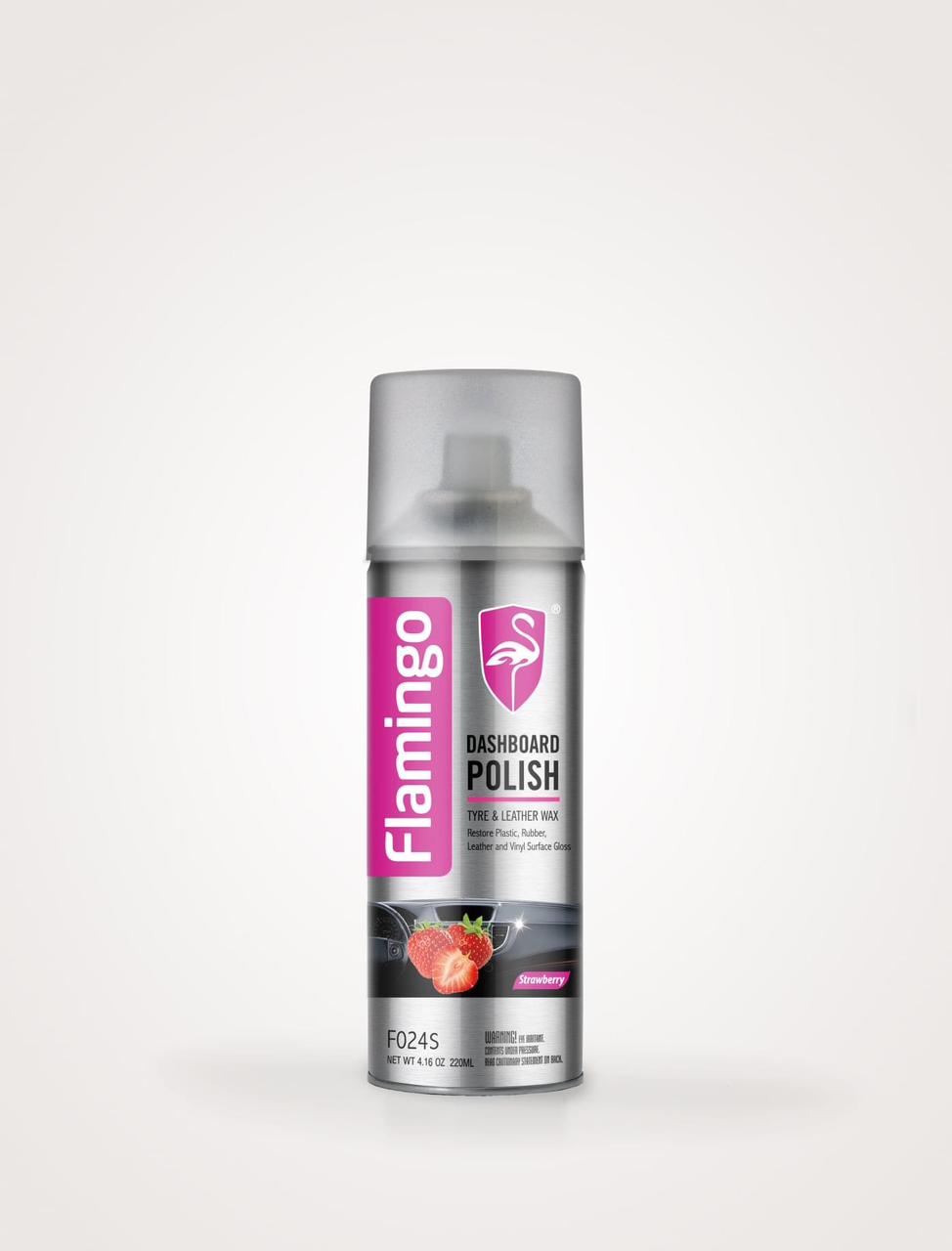 Flamingo Dashboard Polish Strawberry 220ML & 450ML